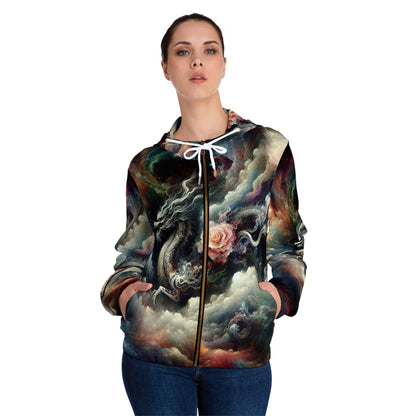 Women’s Full-Zip Hoodie (AOP)
