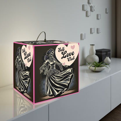 Self Love Club Light Cube Lamp