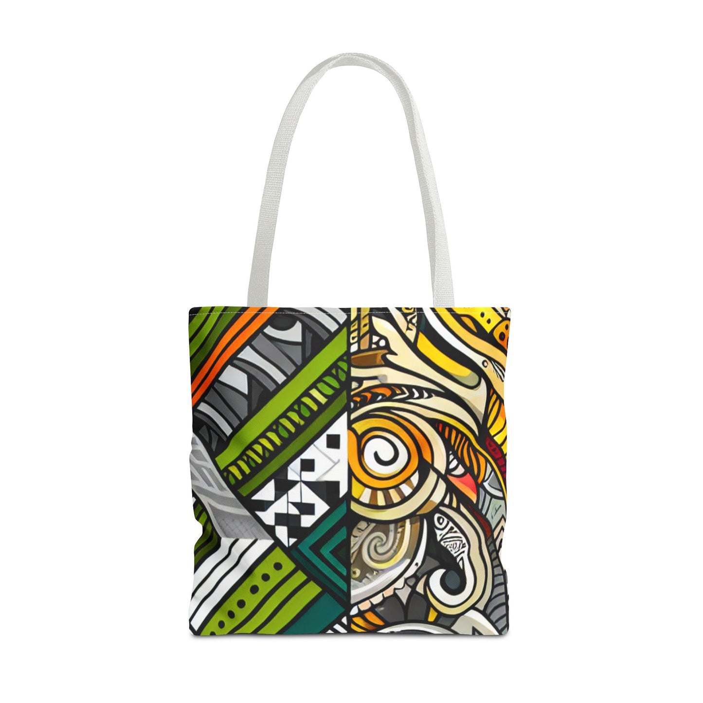 Custom Tote Bag - Stylish and Durable Design with Multiple Handle Colors