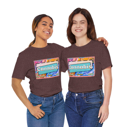 Trendy Cannabis Solutions Tee - Unisex Jersey Short Sleeve T-Shirt