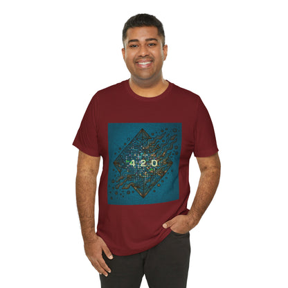 420 Graphic Unisex Jersey Tee - Casual Vibe for Celebrations
