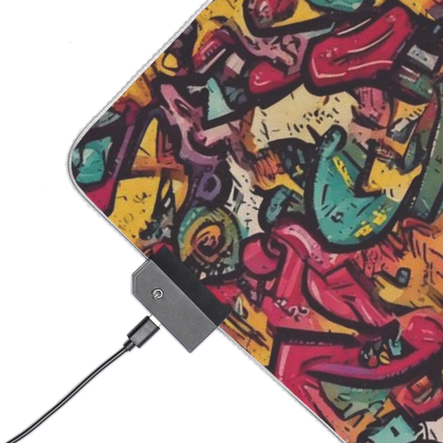 Rise of the Color LED Gaming Mouse Pad