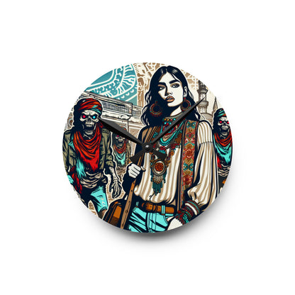 Amongst Us Acrylic Wall Clock