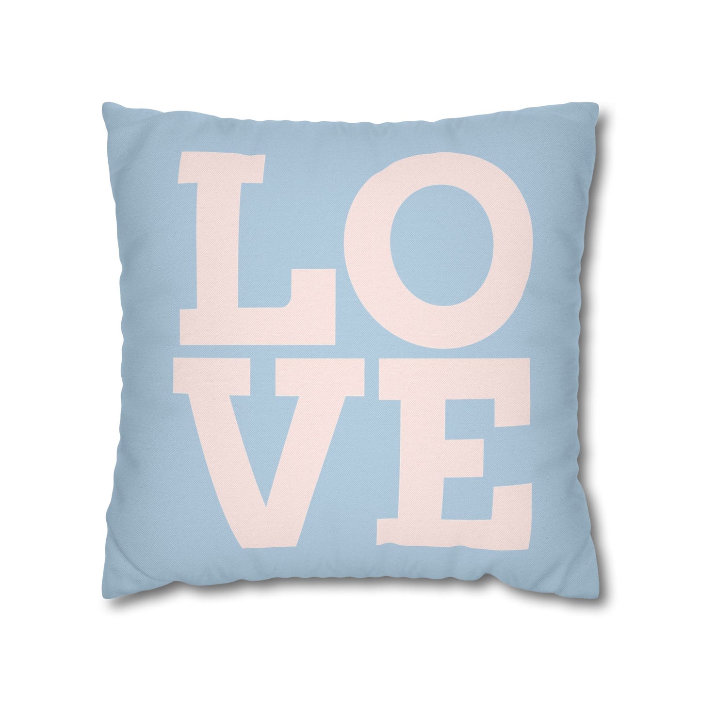 Spun Polyester Square Pillowcase
