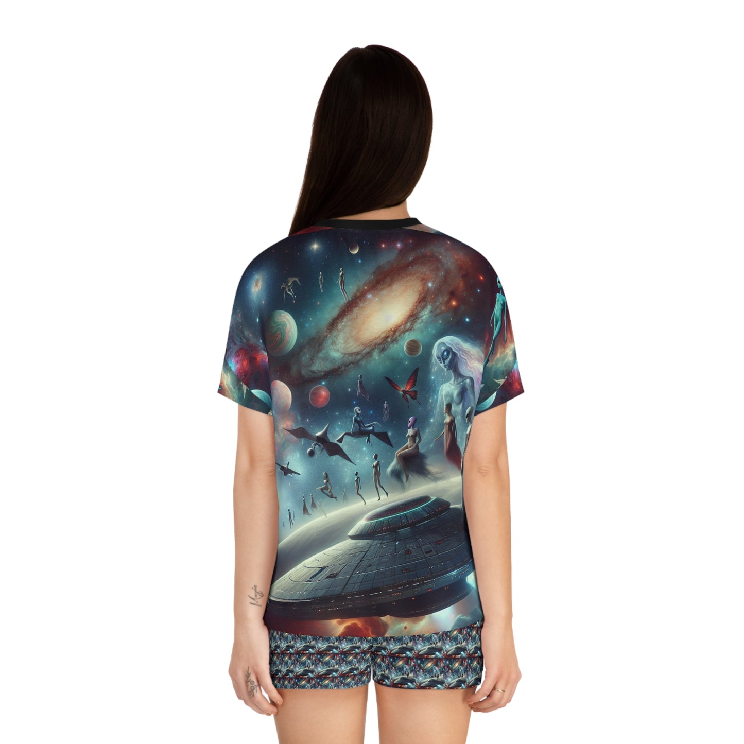 Women's Short Pajama Set (AOP)