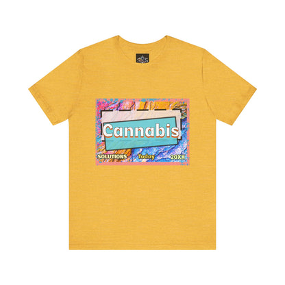Trendy Cannabis Solutions Tee - Unisex Jersey Short Sleeve T-Shirt