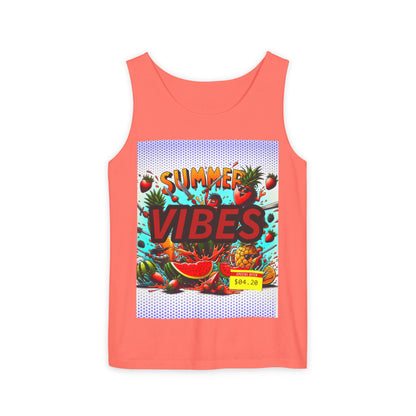 Summer Vibes Unisex Tank Top - Perfect for Beach Days & Festivals