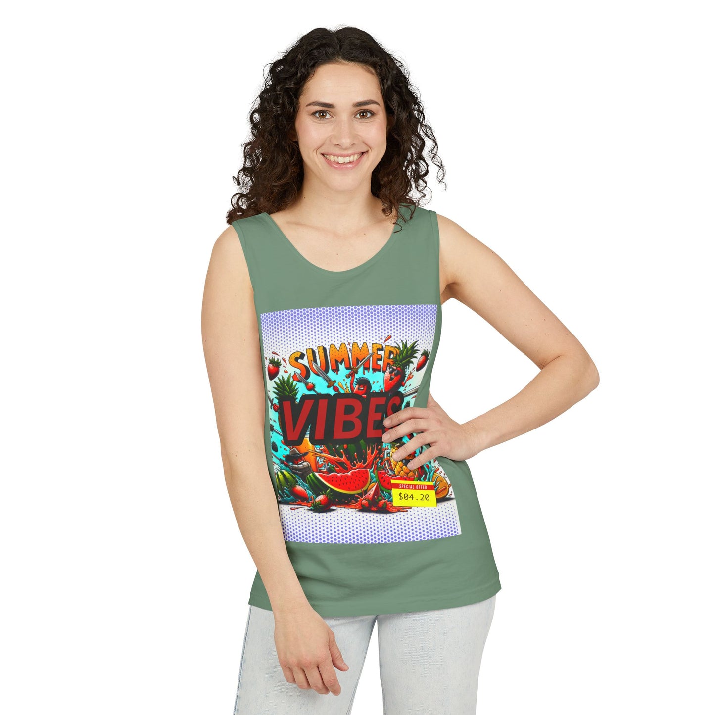 Summer Vibes Unisex Tank Top - Perfect for Beach Days & Festivals