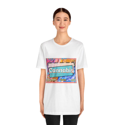 Trendy Cannabis Solutions Tee - Unisex Jersey Short Sleeve T-Shirt