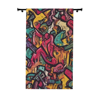 Simple Alluring Style Be Bold Window Curtains (1 Piece)