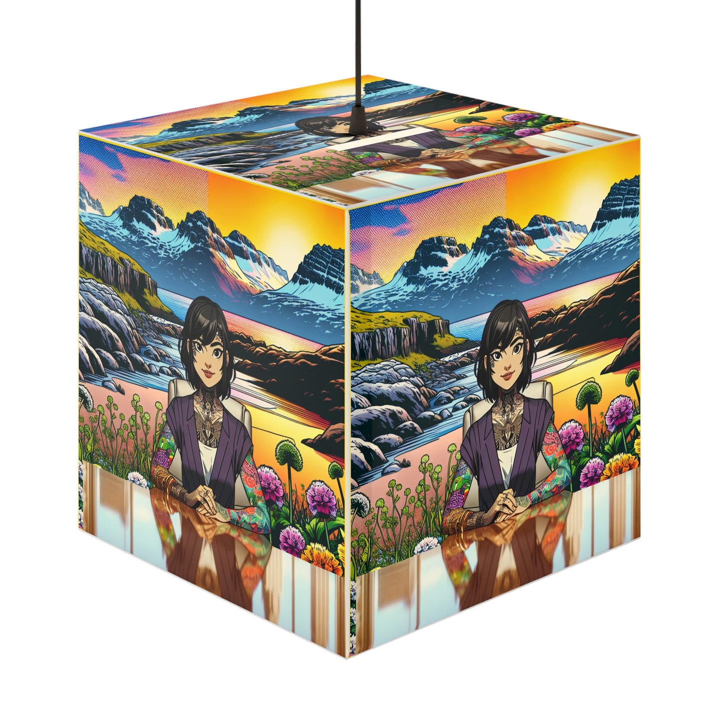 Is It You ? Light Cube Lamp
