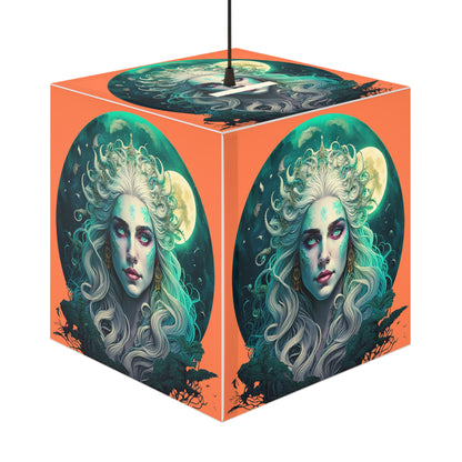 Simple Alluring Style Queen Ida Light Cube Lamp