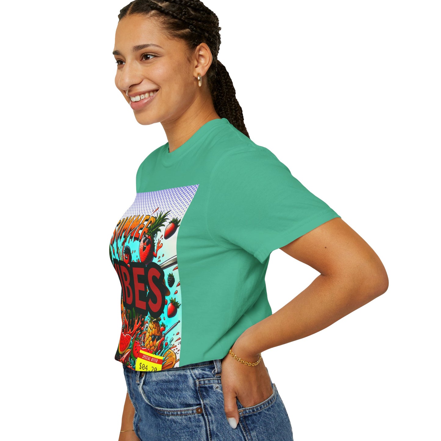 Summer Vibes Unisex Garment-Dyed T-Shirt
