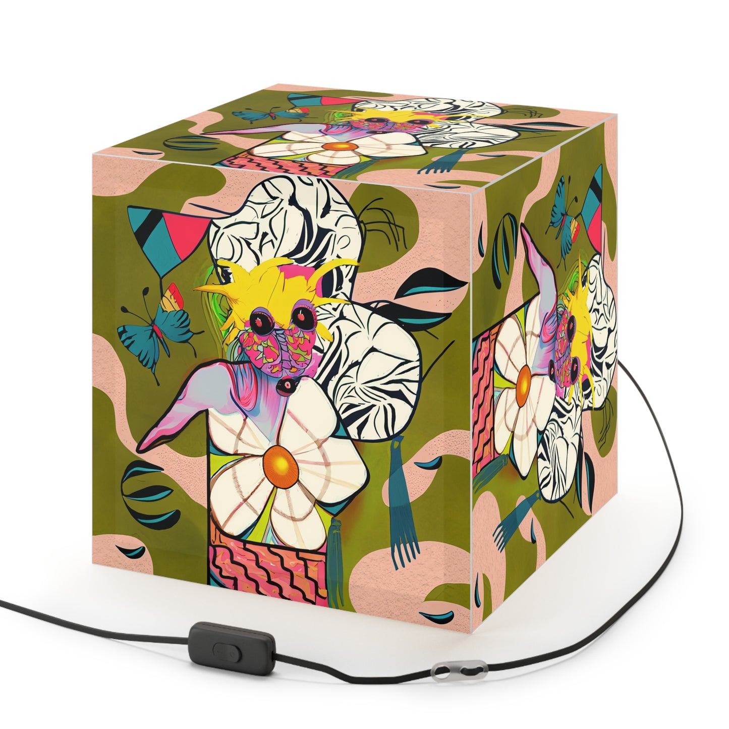 Emotions Cube Light Lamp