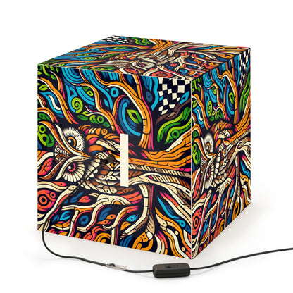 Owl Man Light Cube Lamp