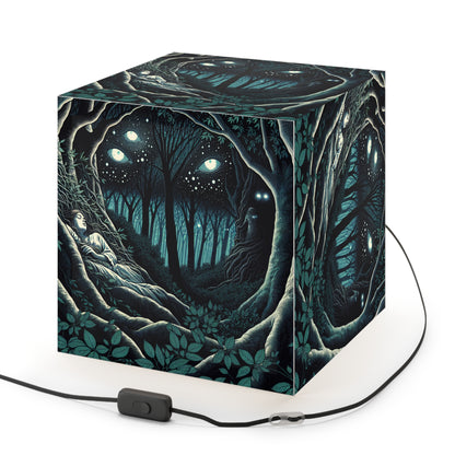 Nature Loves You Light Cube Lamp