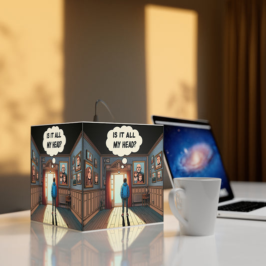 Growing Light Cube Lamp