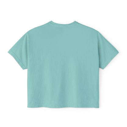Women's Boxy Tee - Together We Grow Weed Design