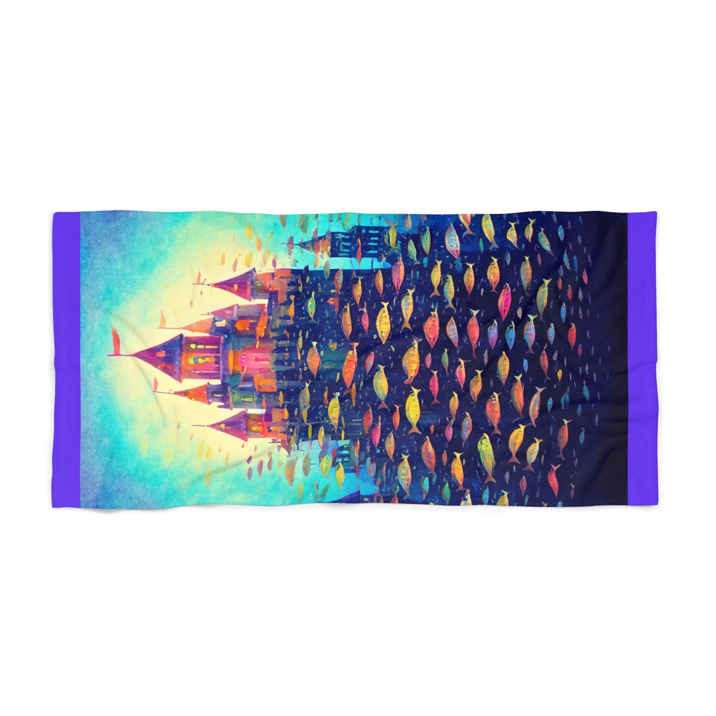 Simple Alluring Style Queen of the Beach Towel