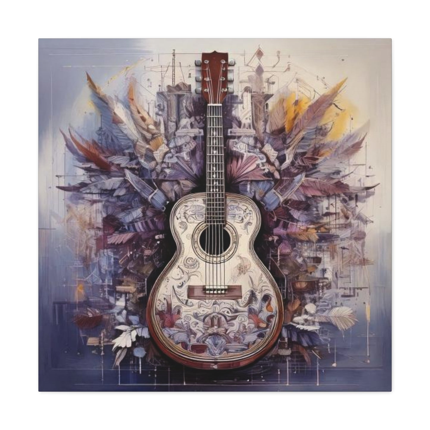 Canvas Gallery Wraps Art Decor Print on Cotton Fabric