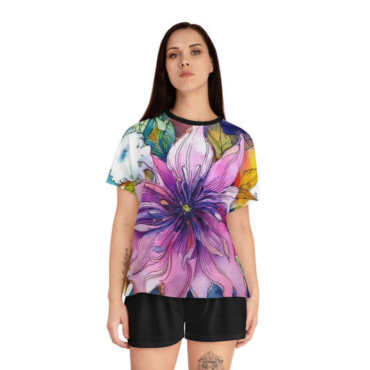 Women's Short Pajama Set (AOP)