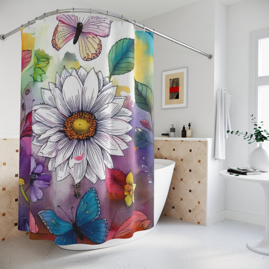 The Unexpected Bloom Shower Curtains