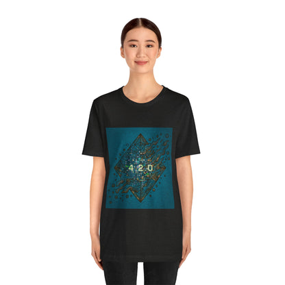 420 Graphic Unisex Jersey Tee - Casual Vibe for Celebrations