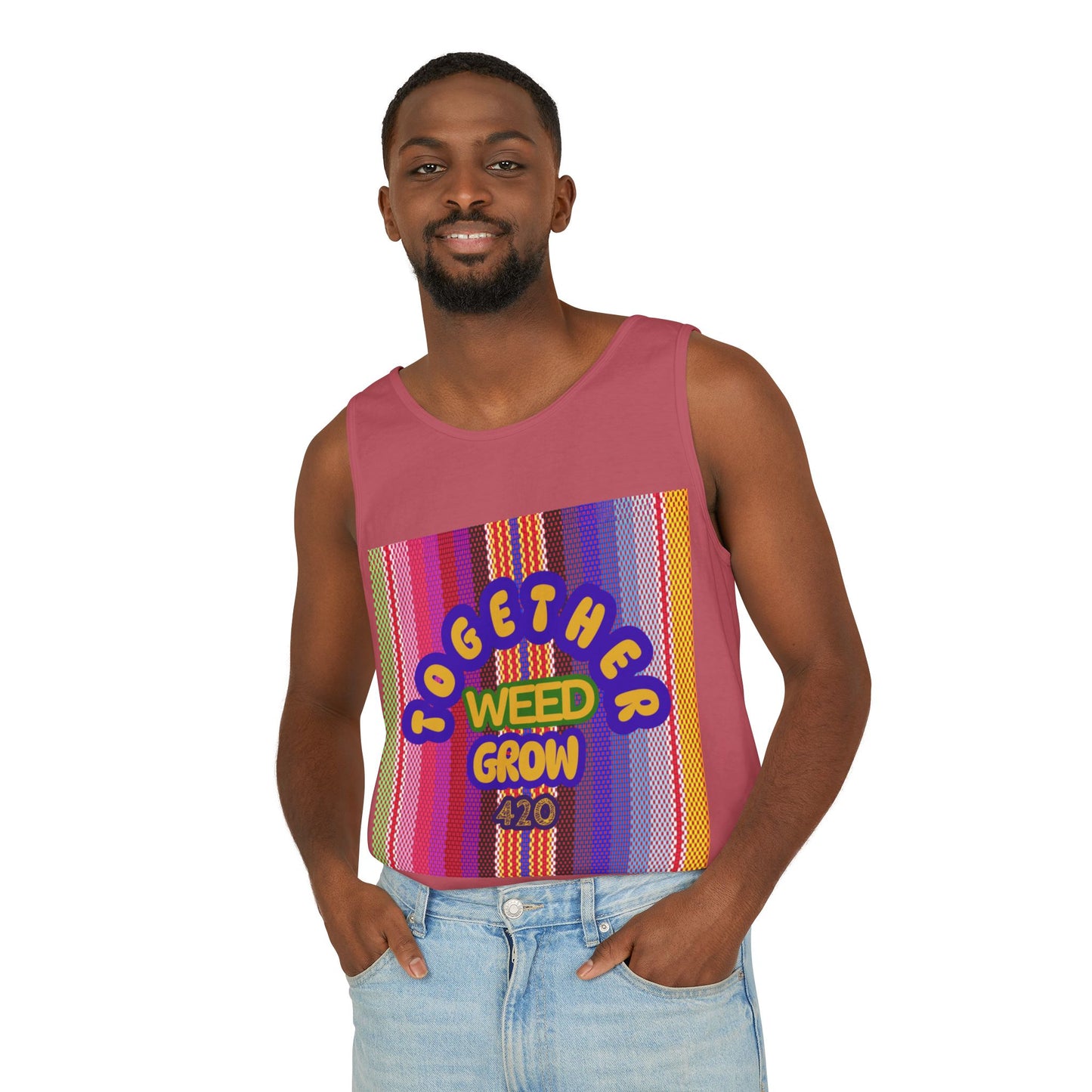 Together We Grow Unisex Tank Top - 420 Celebration Apparel