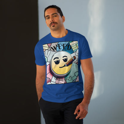 Cozy Weed University Tee - Modern Fit Cannabis T-Shirt for Fun Lovers
