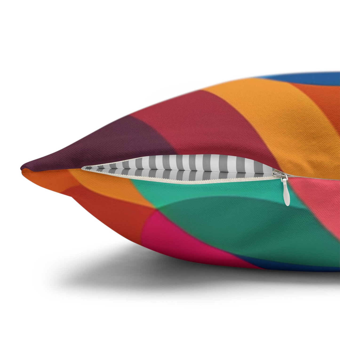 Spun Polyester Square Pillowcase
