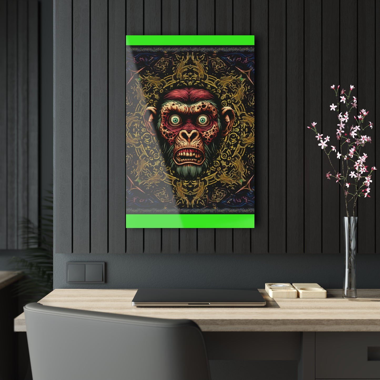 Welcome to the Monkey Arena Acrylic Print