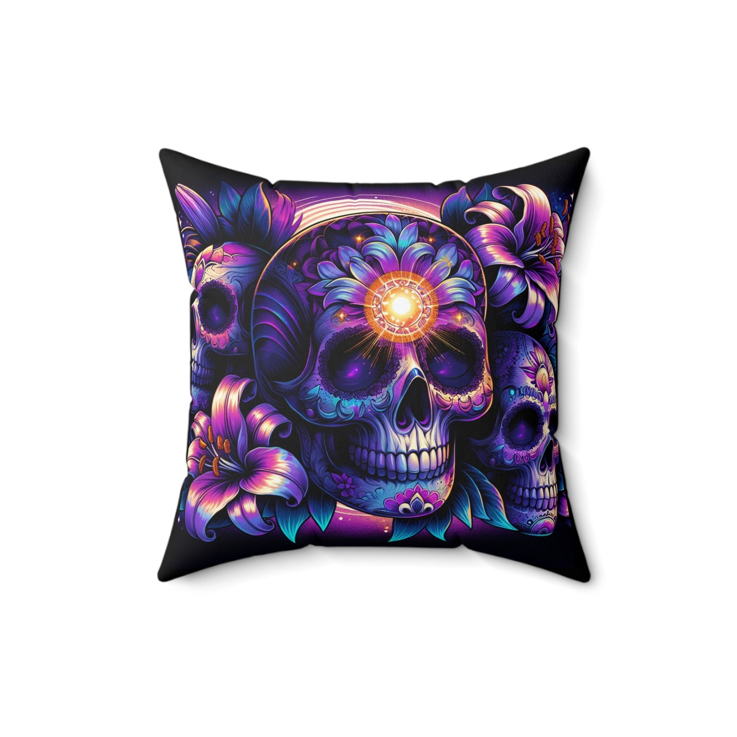 Spun Polyester Square Pillow