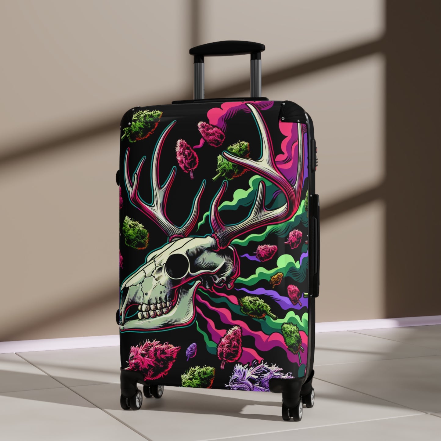 Burn Around the World Suitcase