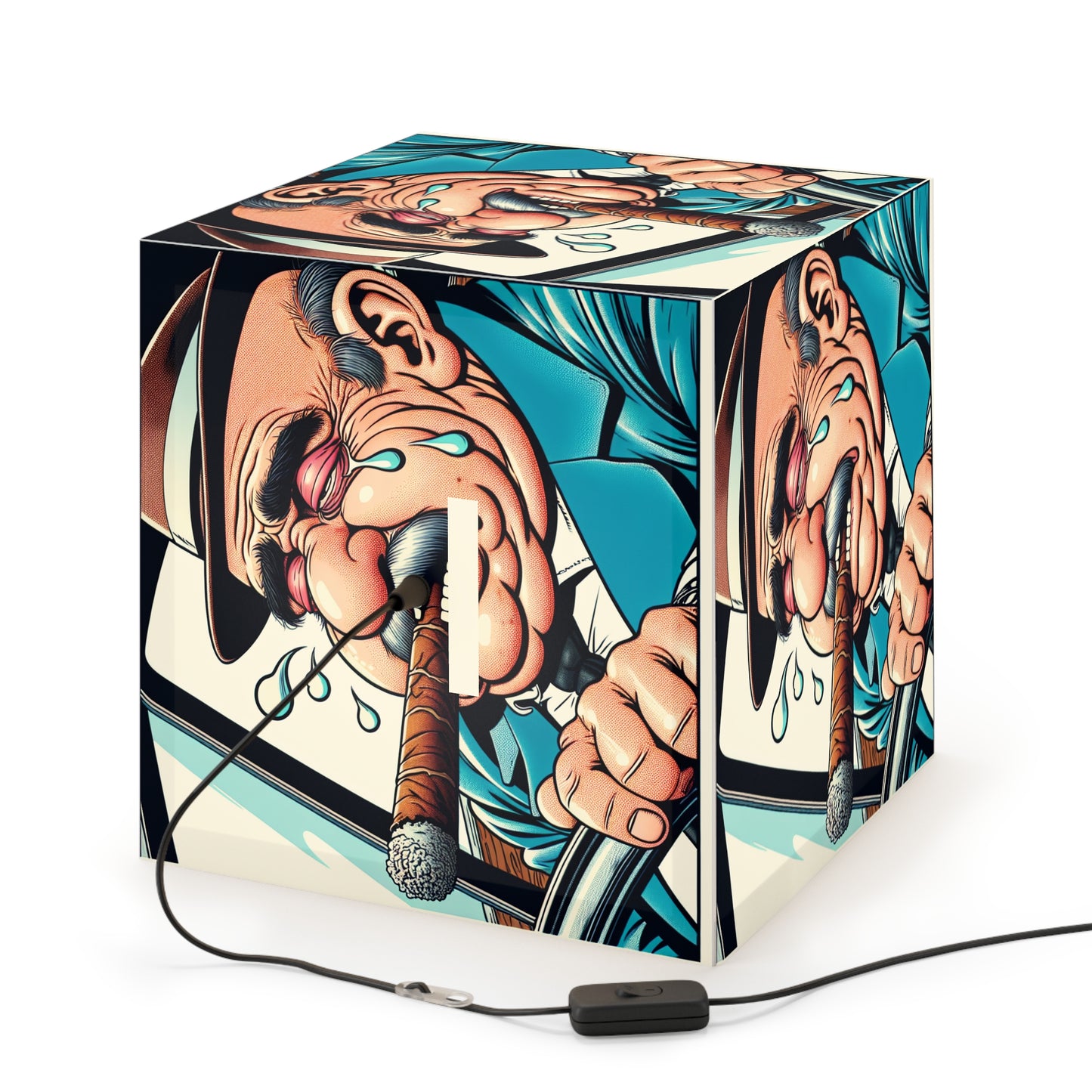 Uncle Joe Light Cube Lamp