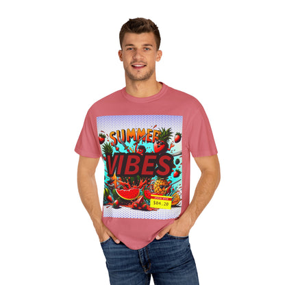 Summer Vibes Unisex Garment-Dyed T-Shirt