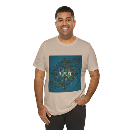 420 Graphic Unisex Jersey Tee - Casual Vibe for Celebrations