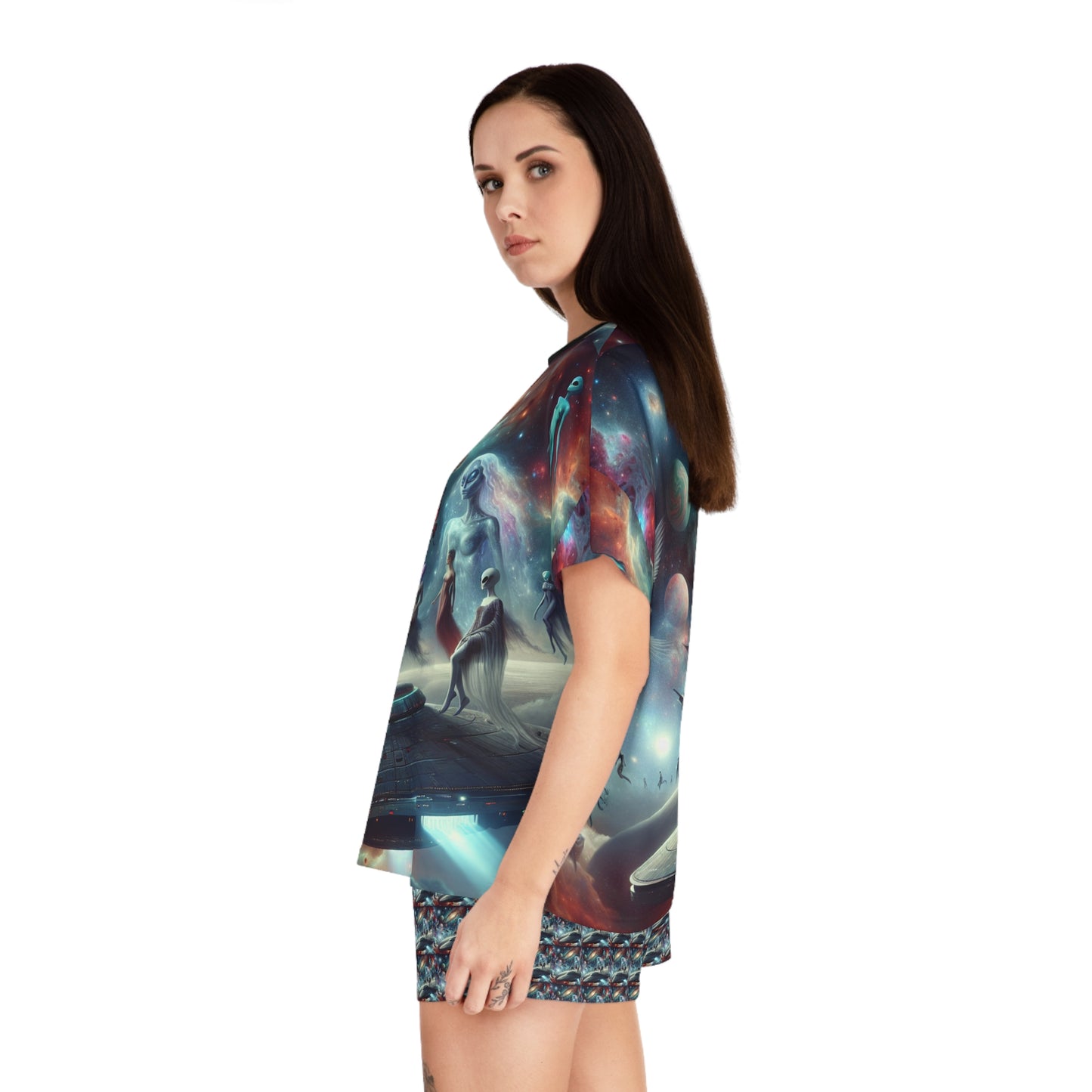 Women's Short Pajama Set (AOP)