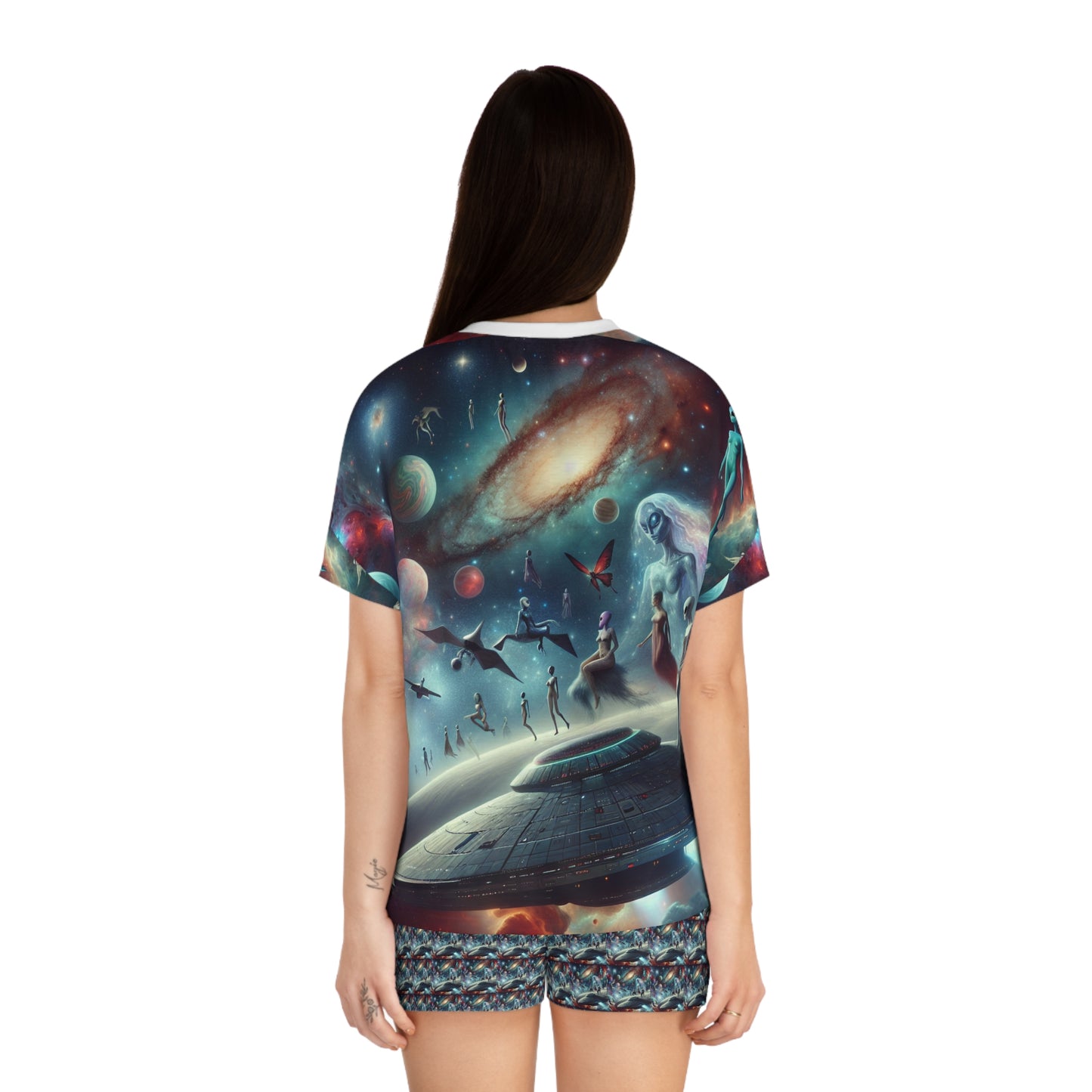 Women's Short Pajama Set (AOP)