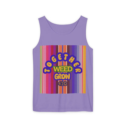 Together We Grow Unisex Tank Top - 420 Celebration Apparel
