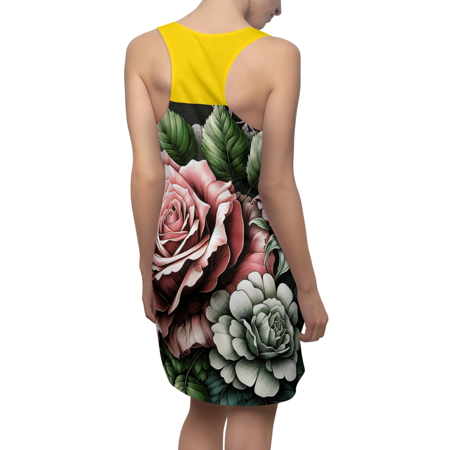 Women's Cut & Sew Racerback Dress (AOP)