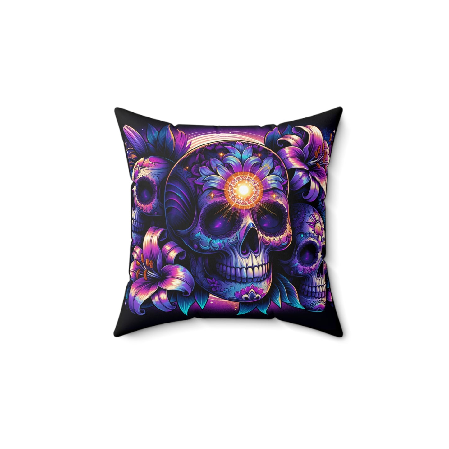 Spun Polyester Square Pillow