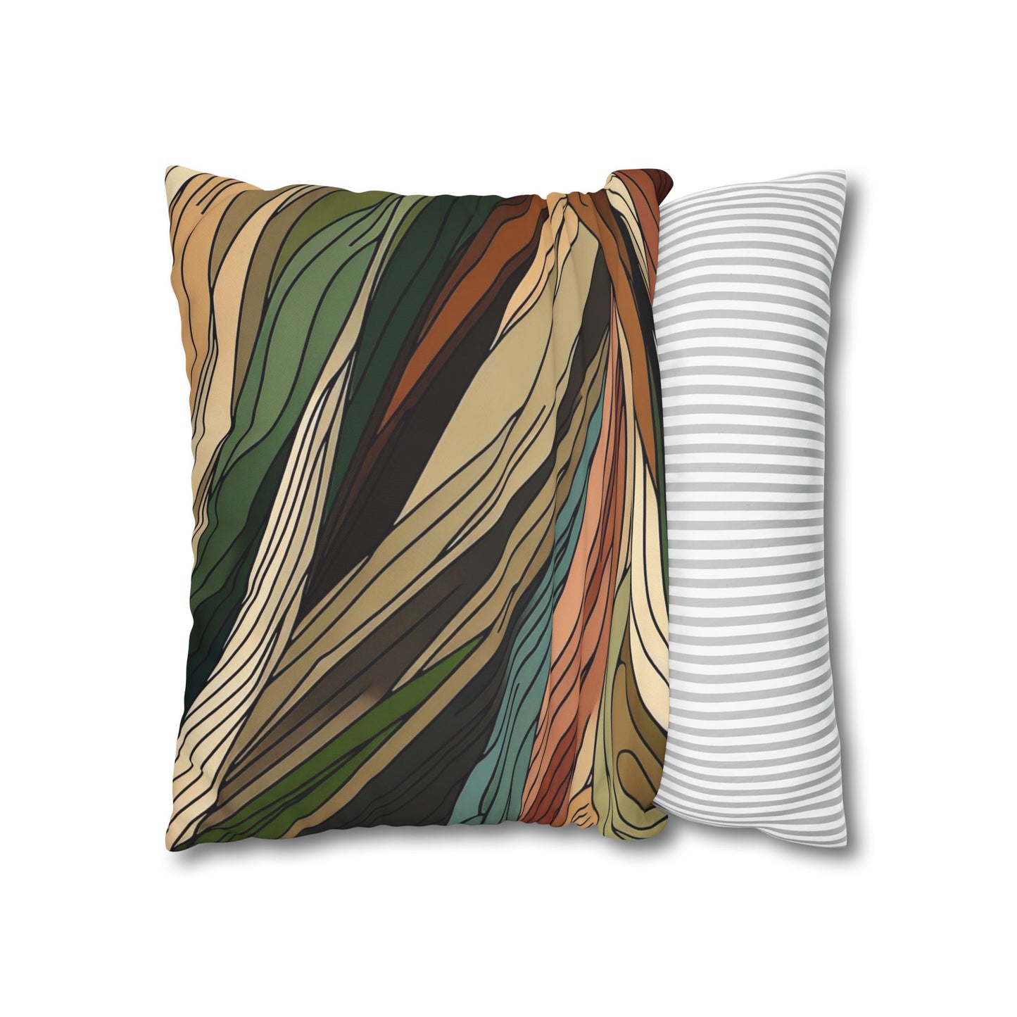 Square Poly Canvas Pillowcase