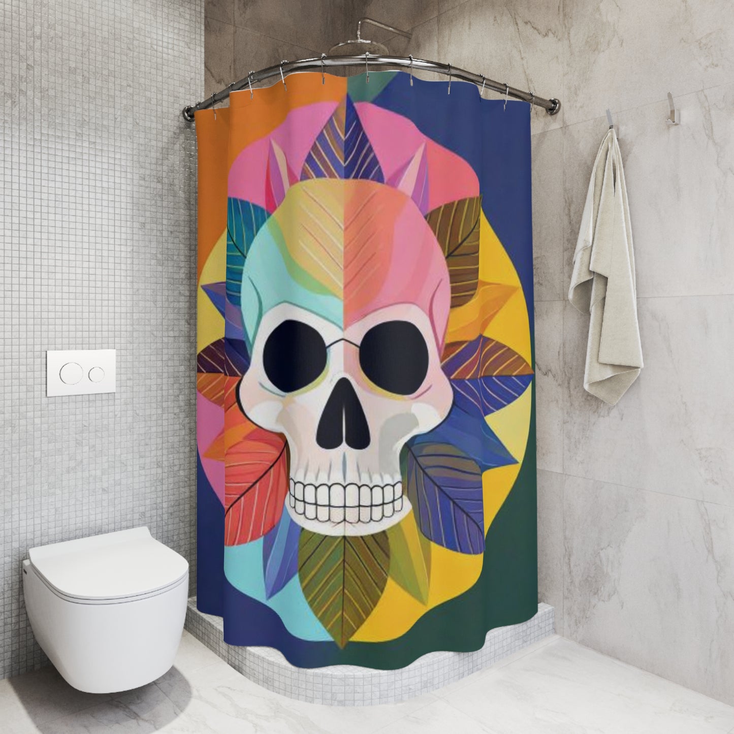 Mori Bloom Shower Curtains