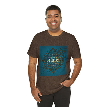 420 Graphic Unisex Jersey Tee - Casual Vibe for Celebrations