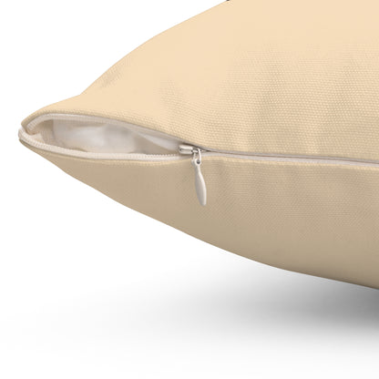 Yoga Inspired Square Pillow - Cozy Home Decor