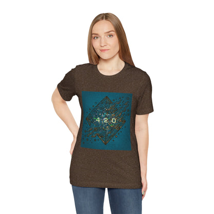 420 Graphic Unisex Jersey Tee - Casual Vibe for Celebrations