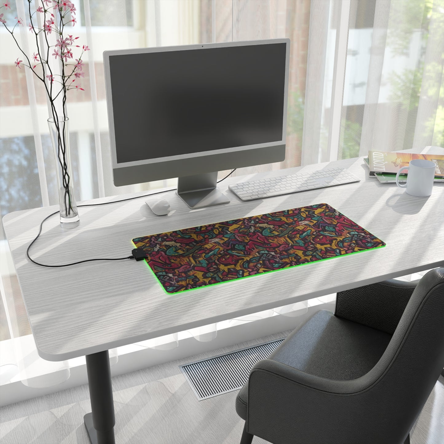 Rise of the Color LED Gaming Mouse Pad
