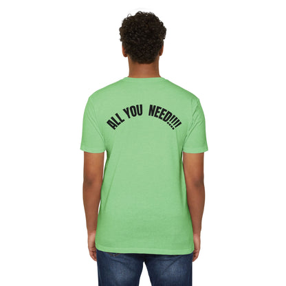 Fun Weed Smiley Face T-Shirt for Cannabis Lovers