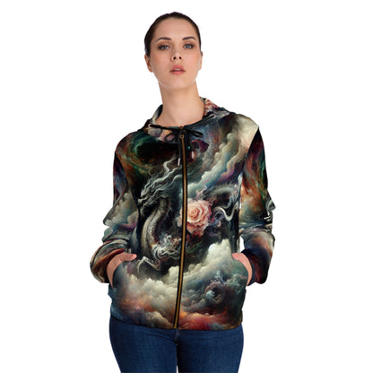 Women’s Full-Zip Hoodie (AOP)