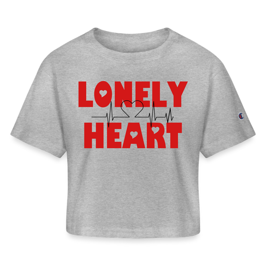 Champion Women’s Cropped T-Shirt - heather gray